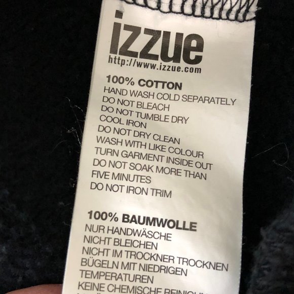 Izzue Black Sweatshirt - Picture 8 of 9